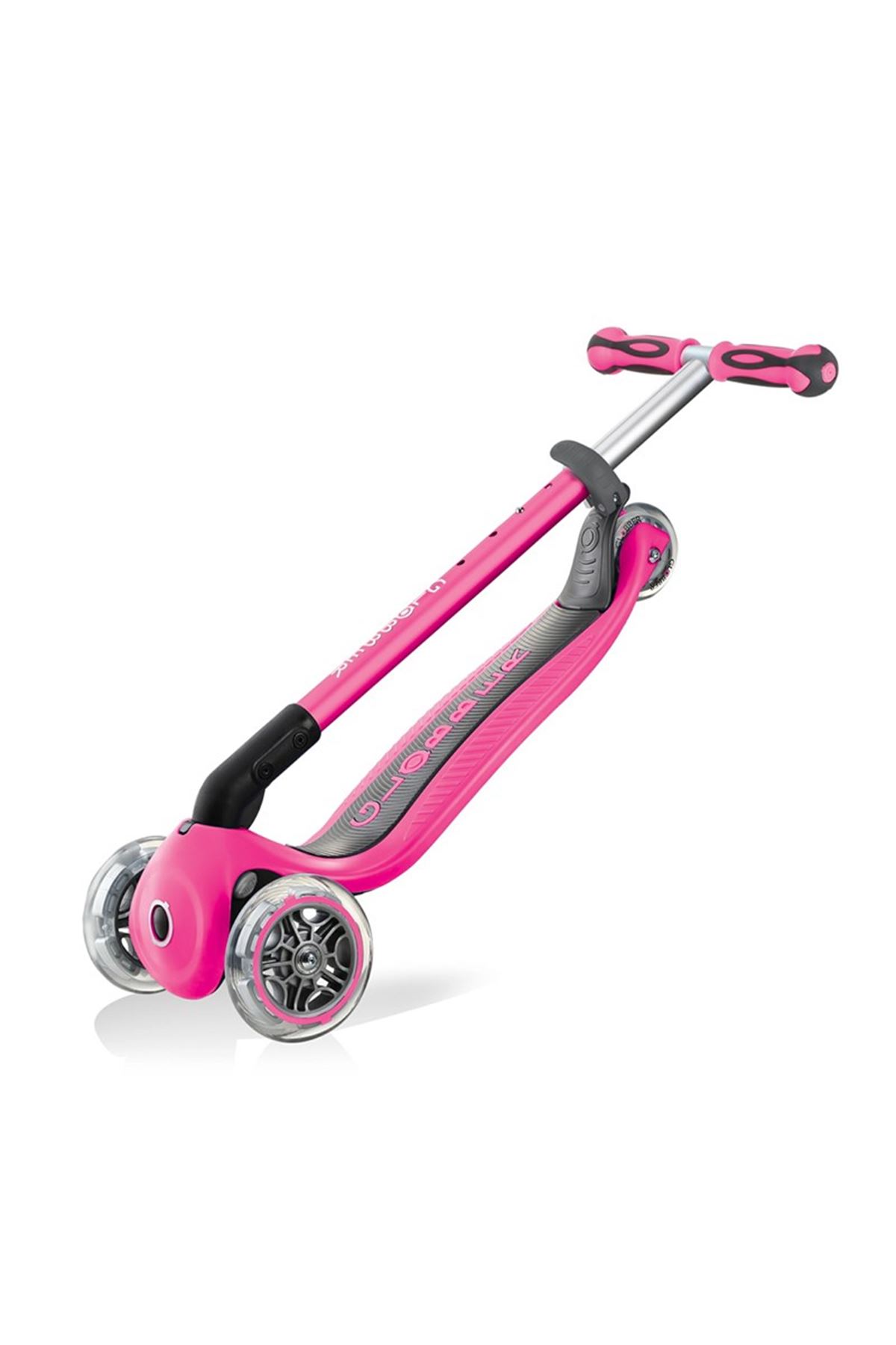 Globber Go Up Deluxe Scooter - Pembe