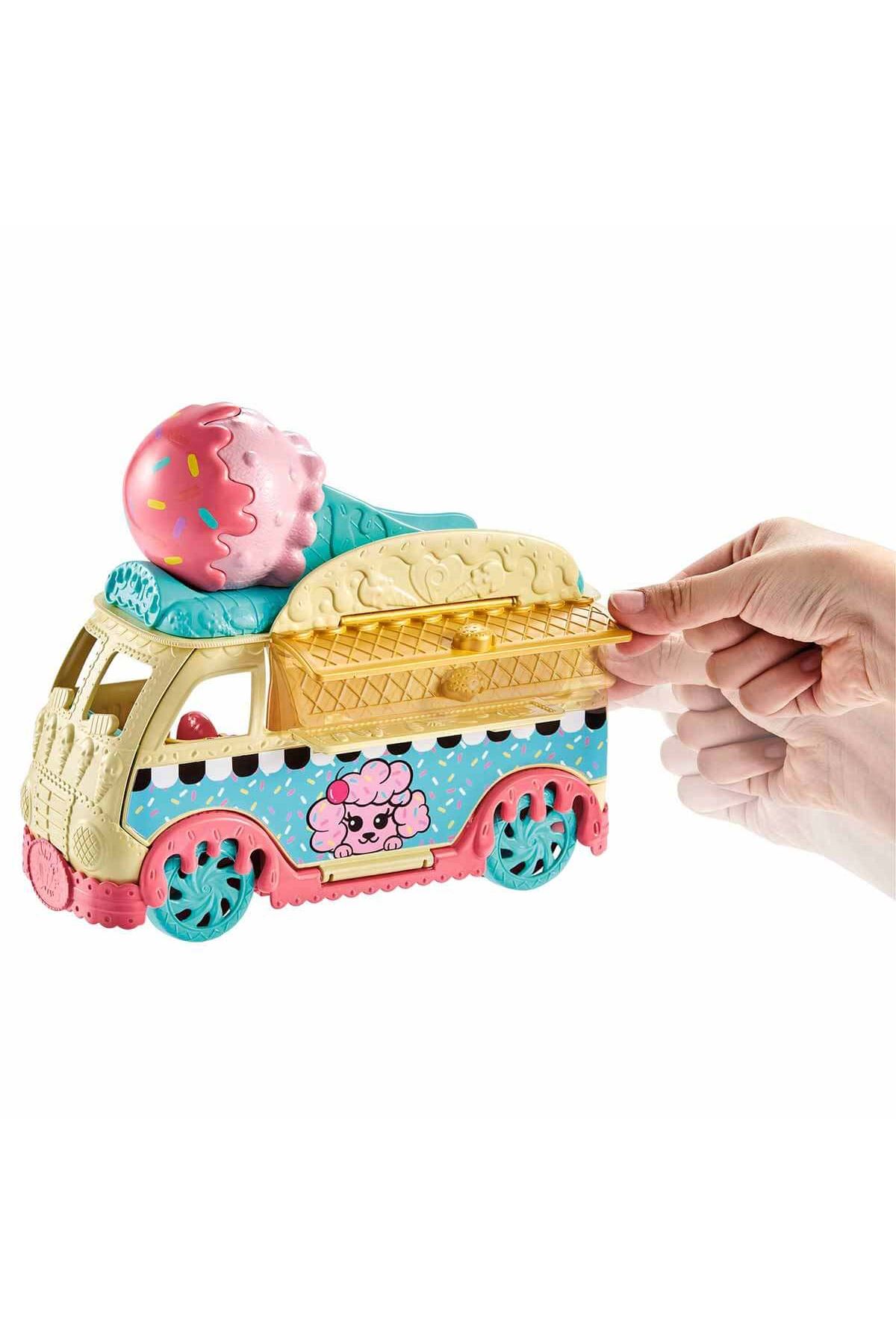 Polly Pocket Minik Lezzetler Dondurma Arabası: Polly ve Shani 