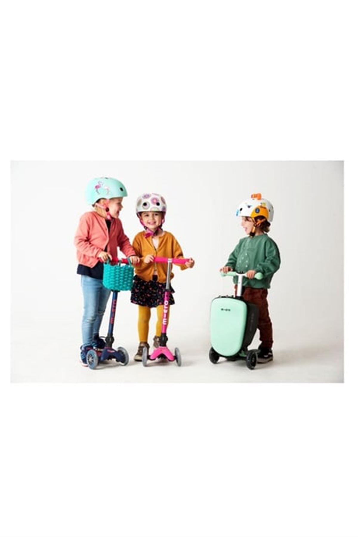 Micro Ride On Luggage Junior Scooter Bagaj Çanta