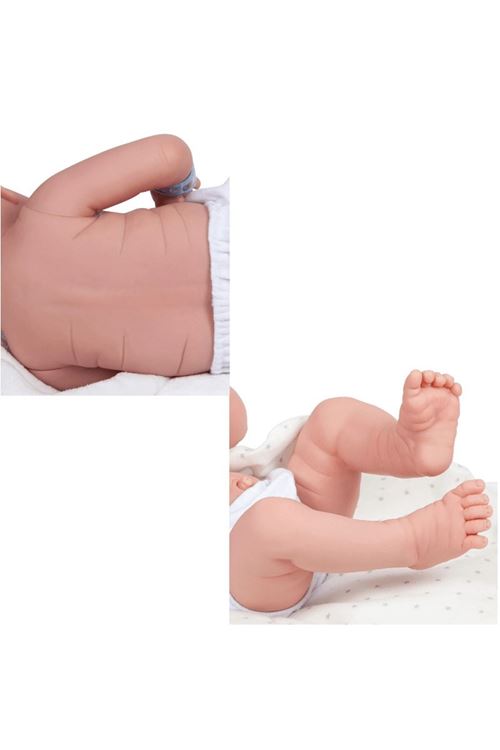 Berenguer Gerçekçi Yenidoğan Oyuncak Kız Bebek 43cm - Pembe Yıldız