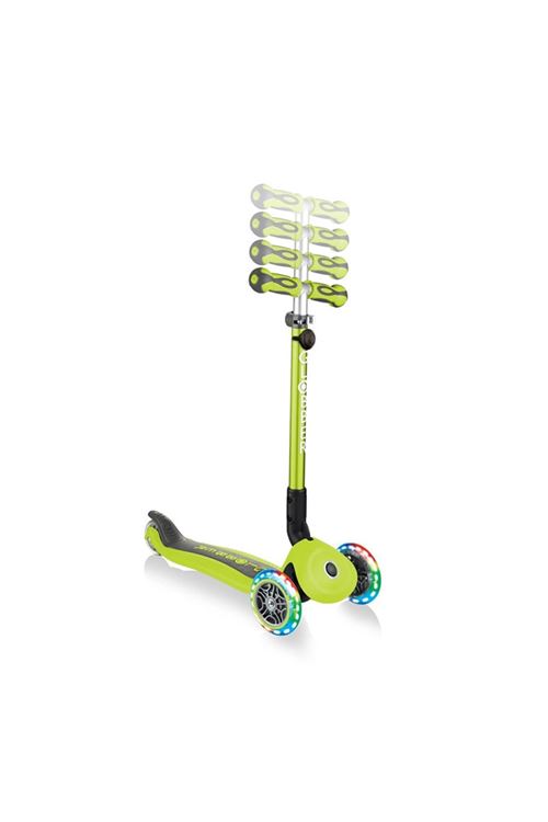 Globber Go Up Deluxe Işıklı Scooter - Yeşil