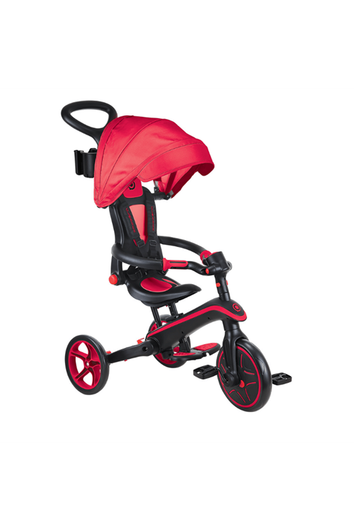 Globber Explorer 4in1 Katlanabilir Bisiklet - Kırmızı
