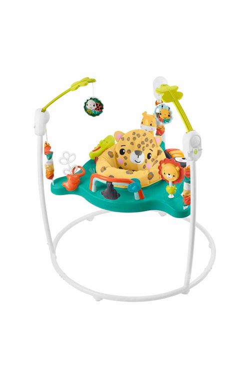 Fisher Price Işıklı Ve Sesli Sevimli Leopar Jumperoo Bebek Aktivite Merkezi