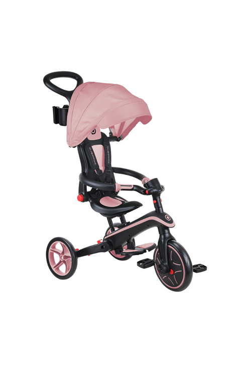 Globber Explorer 4in1 Katlanabilir Bisiklet - Pastel Pembe