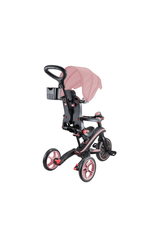 Globber Explorer 4in1 Katlanabilir Bisiklet - Pastel Pembe