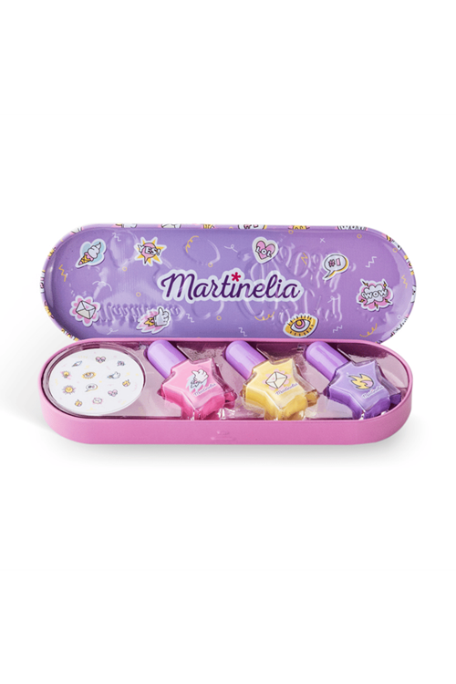 Martinelia Kutulu Oje ve Çıkartma Seti - Super Girl