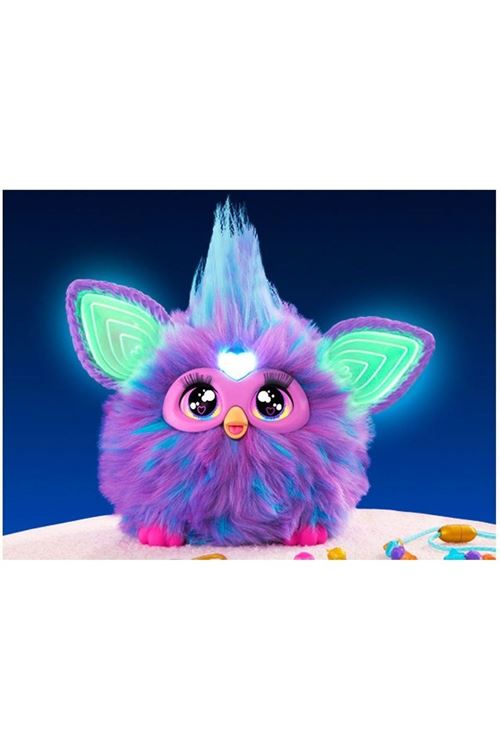 Furby Mor Interaktif Peluş