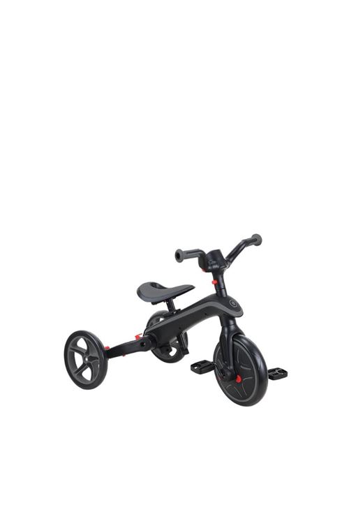 Globber Explorer 4in1 Katlanabilir Bisiklet - Siyah/Gri