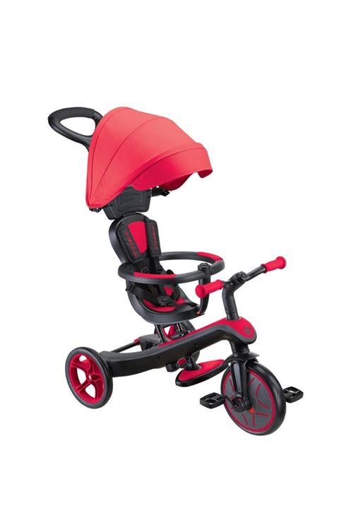 Globber Explorer 4in1 Trike Bisiklet - Kırmızı