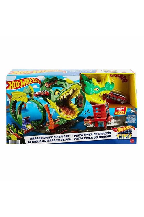 Hot Wheels Ejderhayla Mücadele Pisti