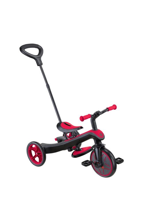 Globber Explorer 4in1 Trike Bisiklet - Kırmızı