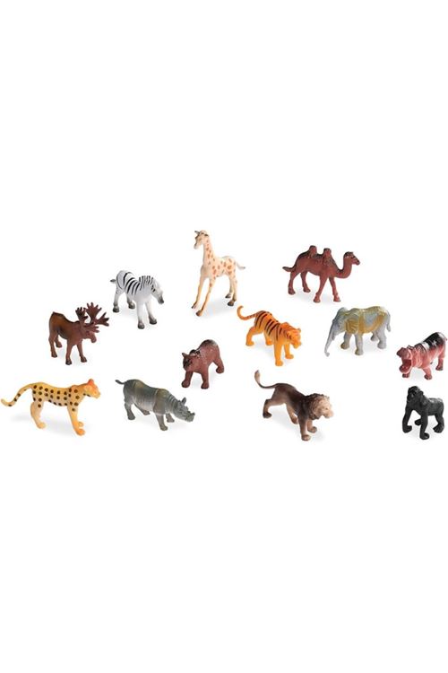 Terra 60 Parça Tüp İçinde Küçük Oyun Seti - Safari