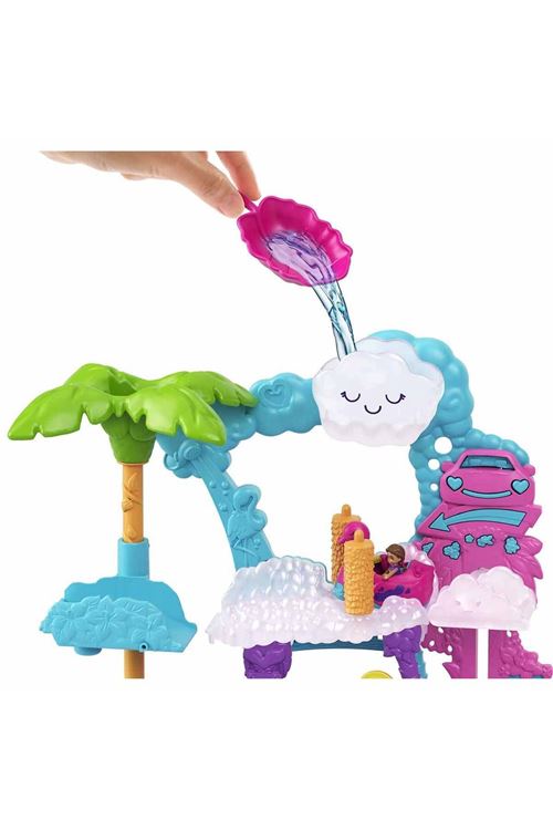 Polly Pocket Flamingo Araba Su Eğlencesi