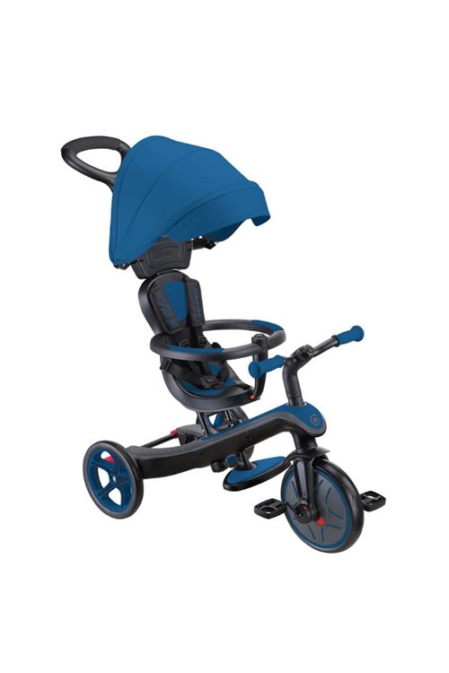 Globber Explorer 4in1 Trike Bisiklet - Kraliyet Mavisi