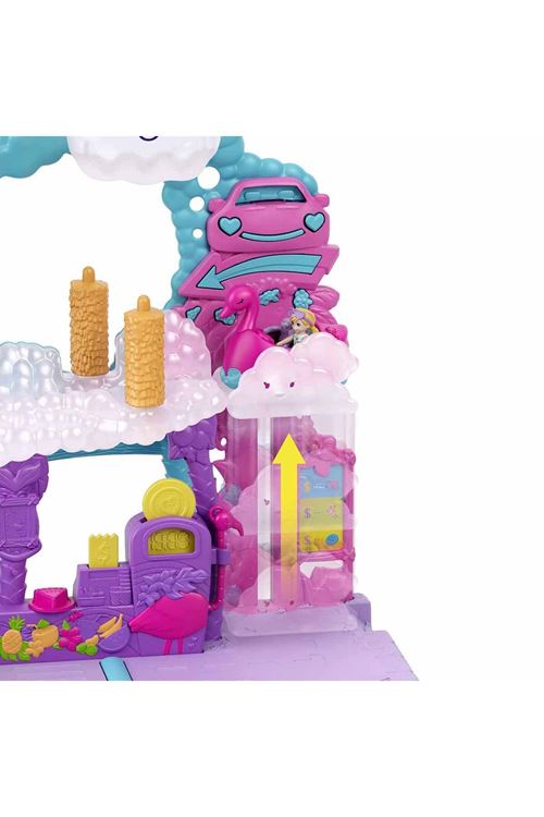 Polly Pocket Flamingo Araba Su Eğlencesi