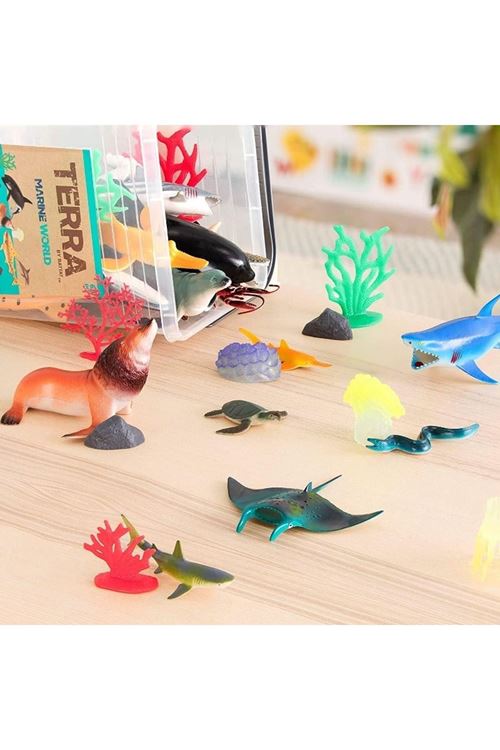 Terra 60 Parça Büyük Oyun Seti - Sualtı Dünyası