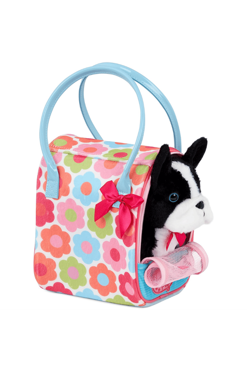 Pucci Pups Yavru Köpek ve Çiçekli Çanta