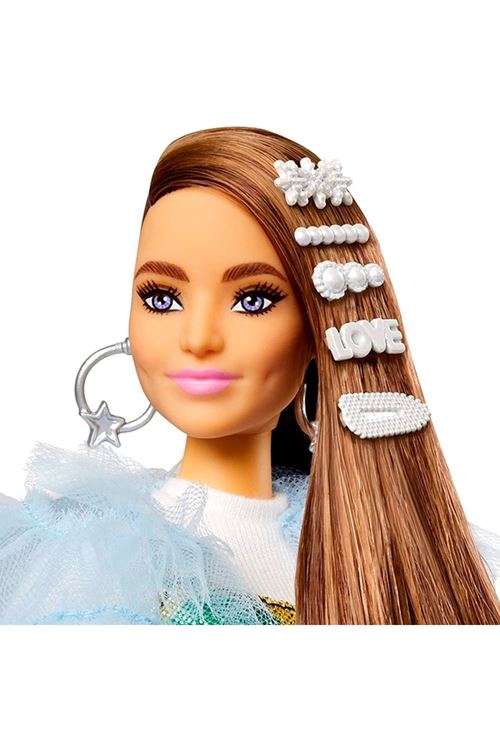 Barbie Extra Sarı Ceketli Bebek