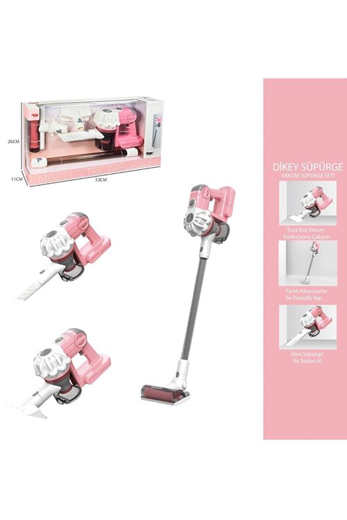 Vardem Dikey Elektrikli Süpürge - Pembe 