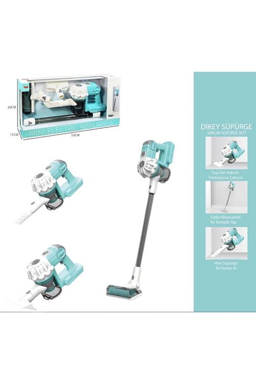 Vardem Dikey Elektrikli Süpürge - Mavi