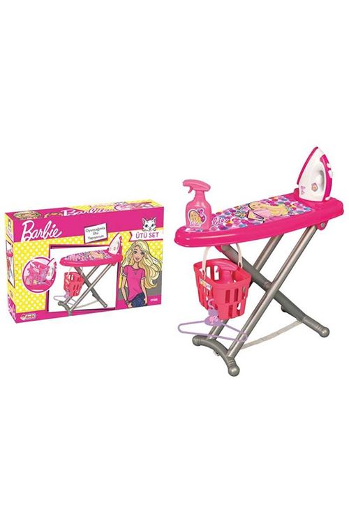 Barbie Oyuncak Ütü Masası ve Ütü Seti