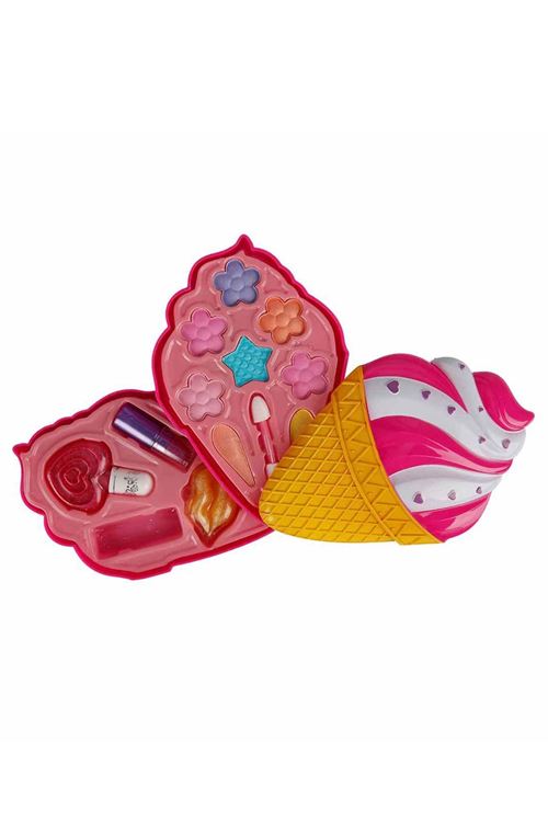 Dondurma Şekilli 2 Katlı Makyaj Güzellik Seti