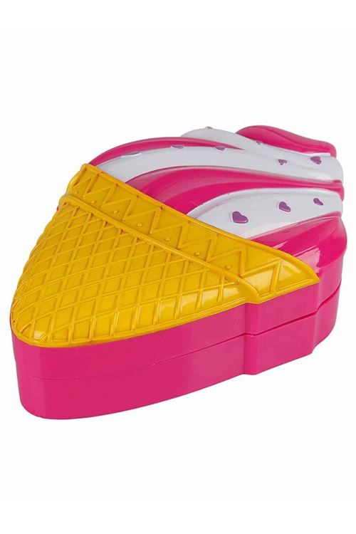 Dondurma Şekilli 2 Katlı Makyaj Güzellik Seti