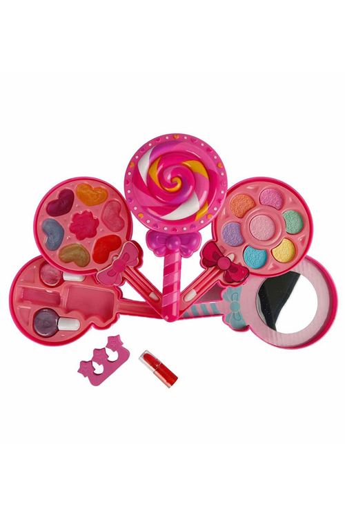 Lolipop Şekilli 4 Katlı Makyaj Güzellik Seti