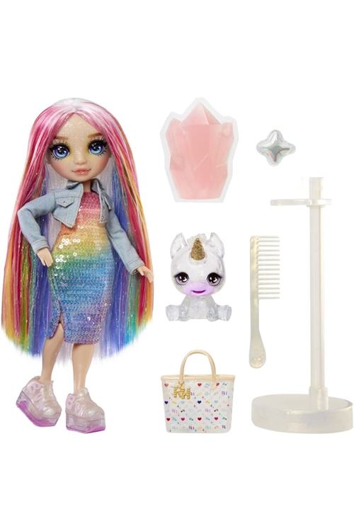 Rainbow High Amaya Parlak Slime ve Evcil Hayvan Serisi Bebeği