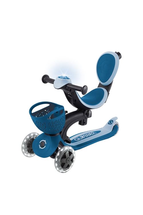 Globber Go Up Baby 360 Işıklı Scooter - Pastel Mavi
