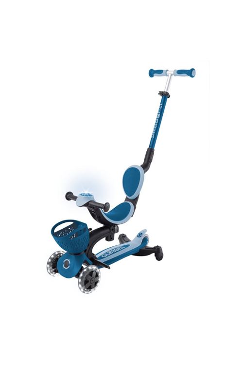 Globber Go Up Baby 360 Işıklı Scooter - Pastel Mavi