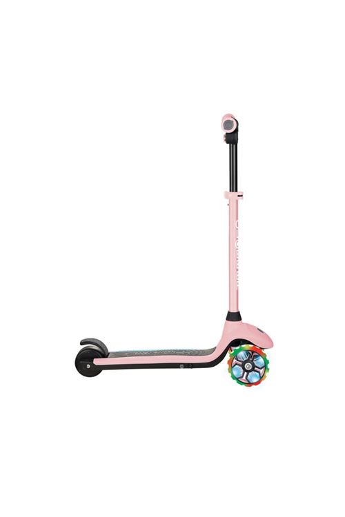 Globber One K E-Motion 4 Plus - Işıklı Elektrikli Scooter - Pastel Pembe