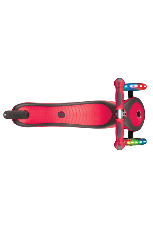 Globber Primo Plus Işıklı Scooter - Kırmızı