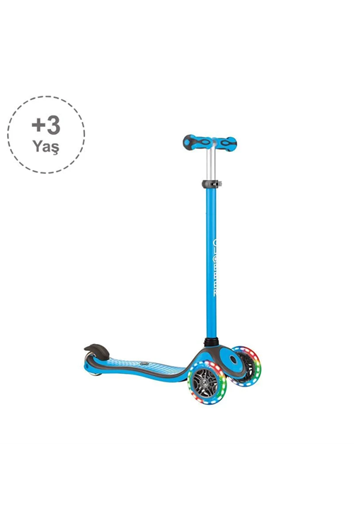 Globber Primo Plus Işıklı Scooter - Mavi