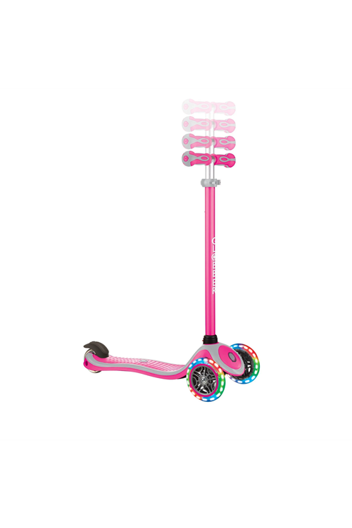 Globber Primo Plus Işıklı Scooter - Pembe