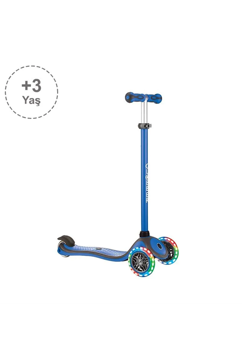 Globber Primo Plus Işıklı Scooter - Lacivert