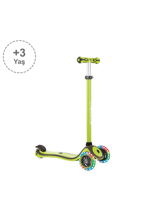 Globber Primo Plus Işıklı Scooter - Yeşil