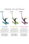 Globber Go Up Deluxe Işıklı Scooter