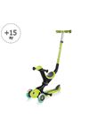 Globber Go Up Deluxe Işıklı Scooter - Yeşil